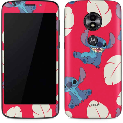 Disney Lilo and Stitch Character Pattern Moto E5 Play Skin